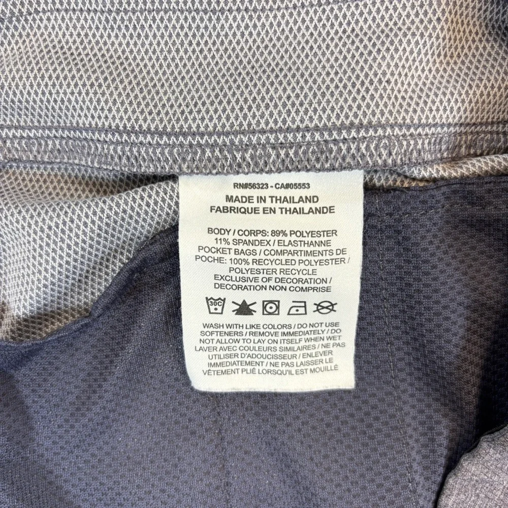 Nike Golf Shorts Mens 38 Blue Grey AJ5495-015 Dri-FIT Flat Front Athletic Casual